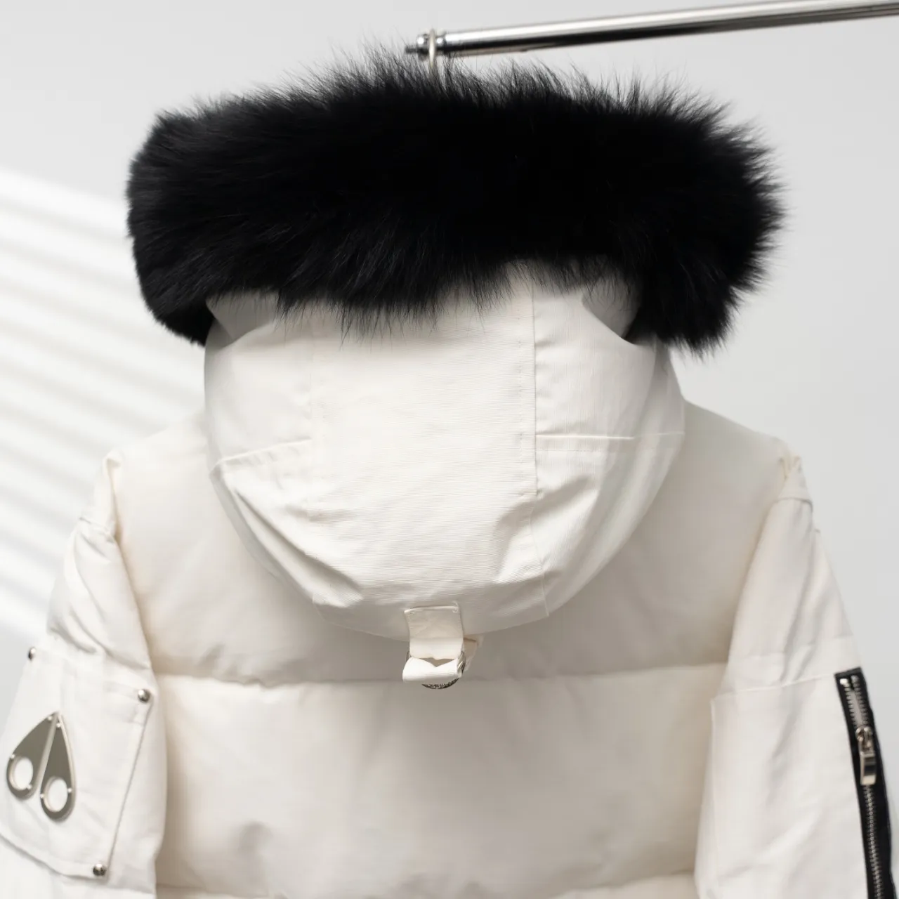 MOOSE KNUCKLES 06 ： White Size：S-XXL